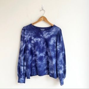 Universal Thread Blue Tie Dye Pullover